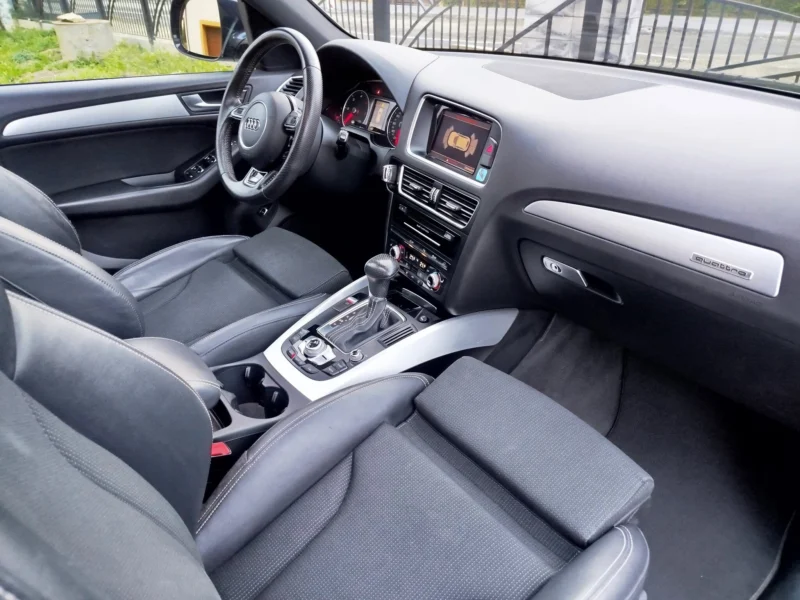 audi Q5 S-LINE 2,0TDI moc 190KM QUATTRO 4X4 ⭐ panorama , skóra , navi 🔥full ASO ⭐ 2016