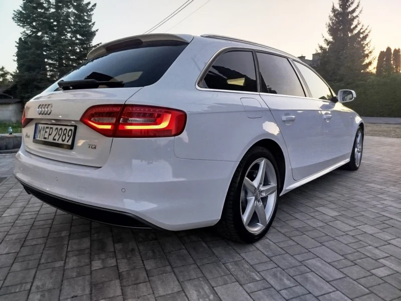 audi a4 b8 S-LINE 2,0tdi 🔥 skóra , navi , czujniki p+t , full serwis , alu 18 🔥 2015 rok prod