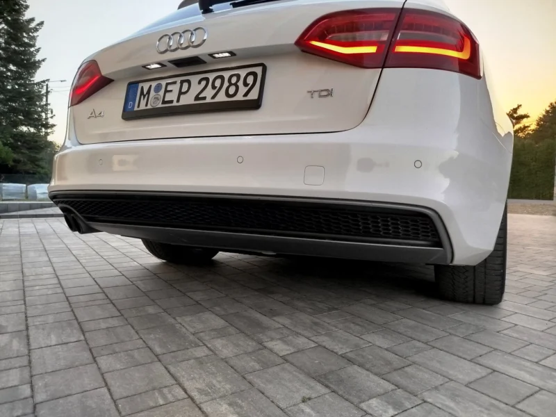 audi a4 b8 S-LINE 2,0tdi 🔥 skóra , navi , czujniki p+t , full serwis , alu 18 🔥 2015 rok prod