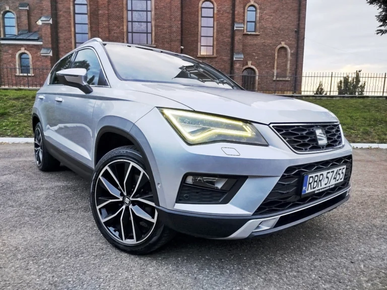 SEAT ATECA 4X4 2,0tdi 150KM , pełne wyposaz , skóra , 4x4 , navi , hak , SAM PARKUJE , 2017