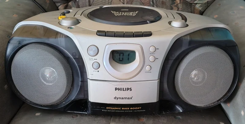 Radiomagnetofon CD Philips Dynamax Boombox
