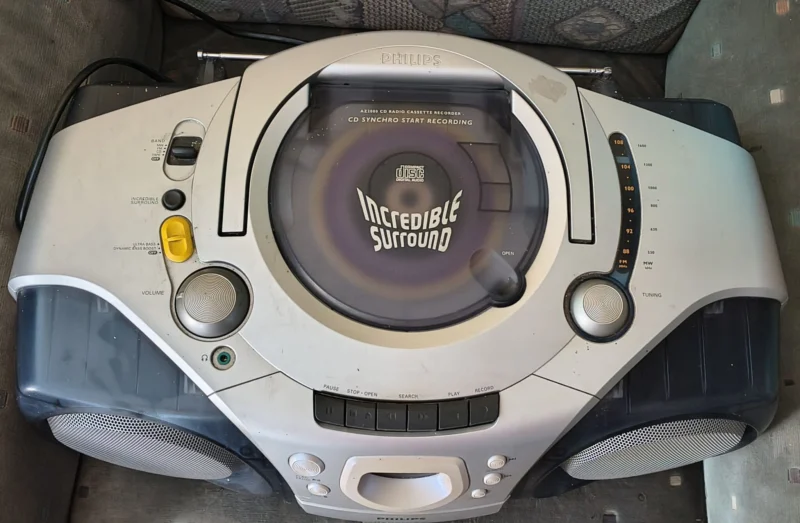 Radiomagnetofon CD Philips Dynamax Boombox