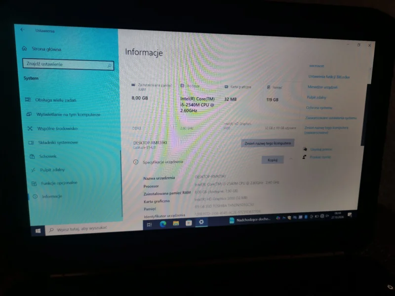 Laptop Dell latitude