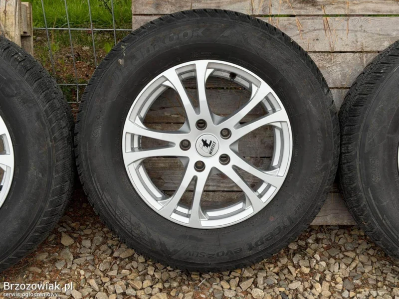 Koła 5x114,3 R16 itWheels ET45 6,5J 74,1 mm + 215/70 Hankook 2019 r. 5,5/6 mm
