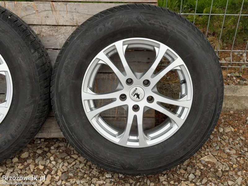 Koła 5x114,3 R16 itWheels ET45 6,5J 74,1 mm + 215/70 Hankook 2019 r. 5,5/6 mm