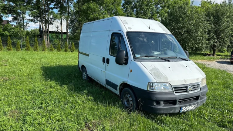Fiat Ducato 2.0 JTD – świetny mechanicznie, do odbudowy lub na części