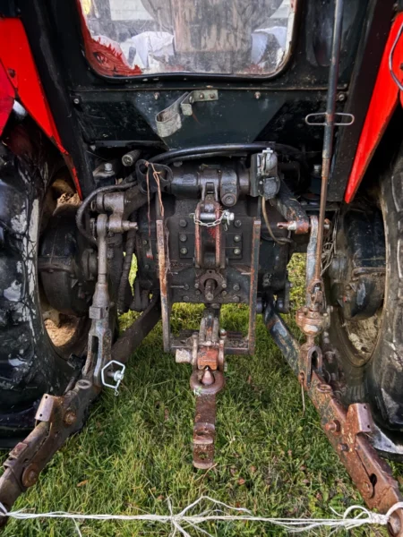 Zetor 7245 z tuzem po remoncie silnika
