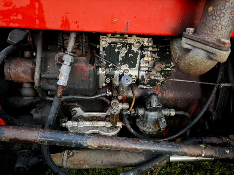 Zetor 7245 z tuzem po remoncie silnika