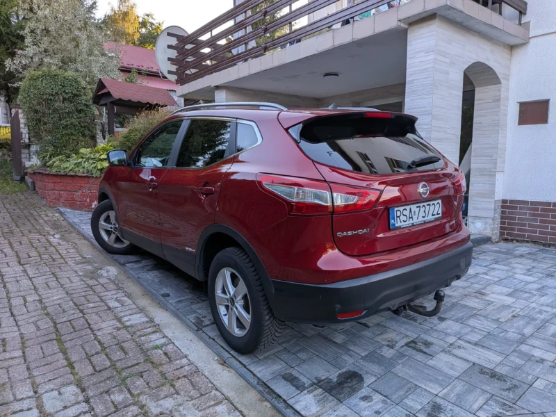Nissan Qashqai 1.2 benzyna 115 km, 2016r niski przebieg 117 tys km