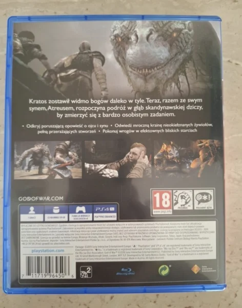 Gra God of war Ps4