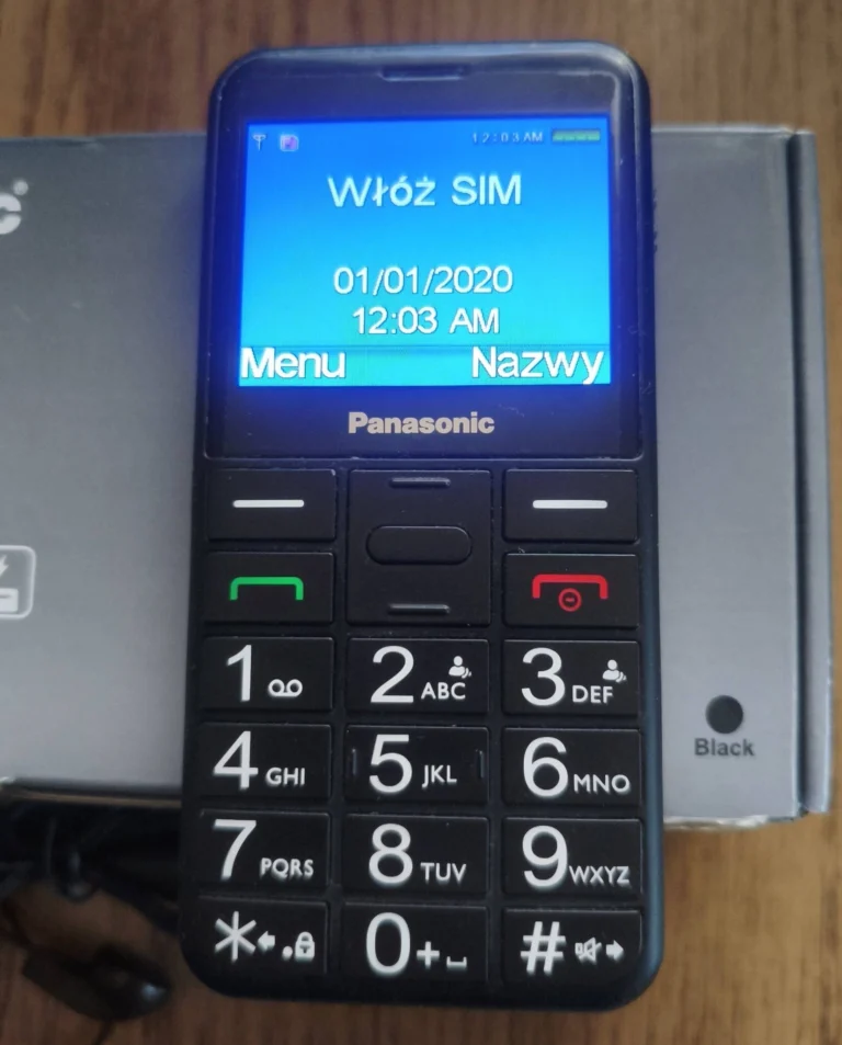 Telefon dla Seniora Panasonic