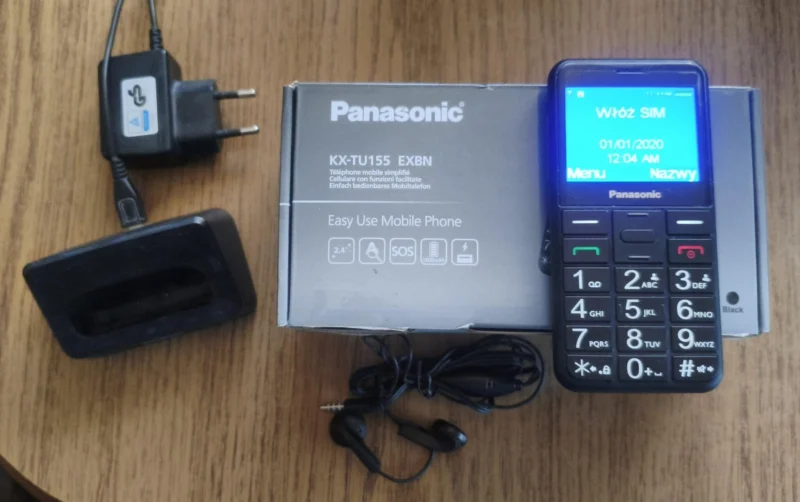 Telefon dla Seniora Panasonic
