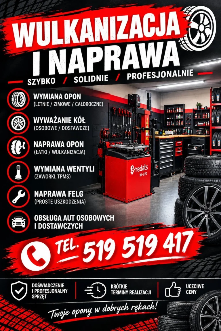 Wymiana opon zapraszamy