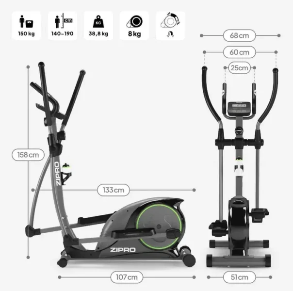 Orbitrek do 150 kg HULK ZIPRO
