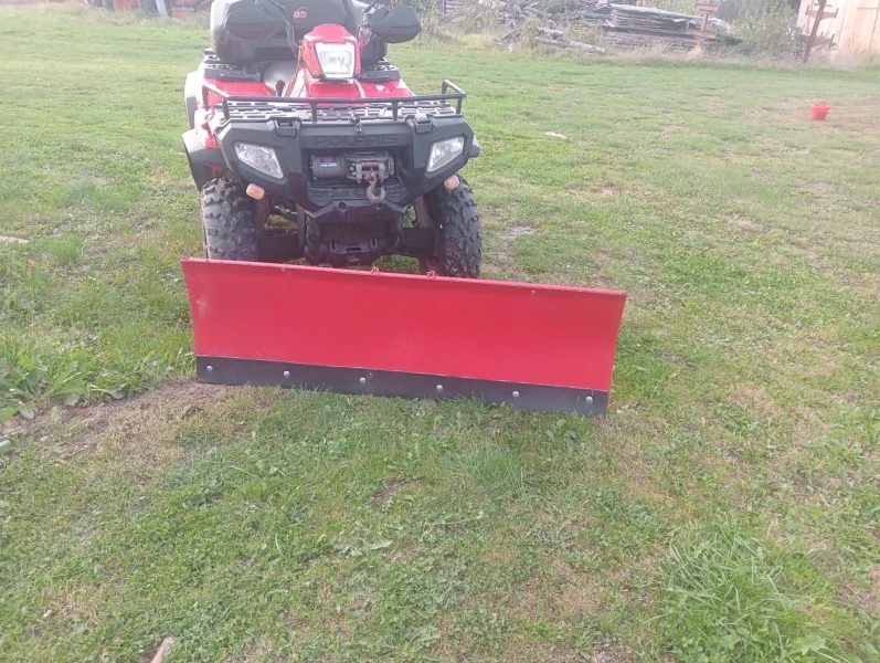 Quad polaris 70 km zarejestrowany i ubezpieczony pług śnieżny
