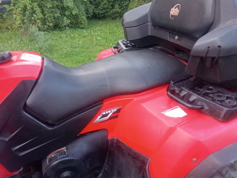 Quad polaris 70 km zarejestrowany i ubezpieczony pług śnieżny