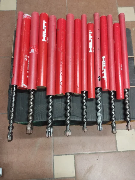 Na sprzedaż nowe wiertła firmy Hilti