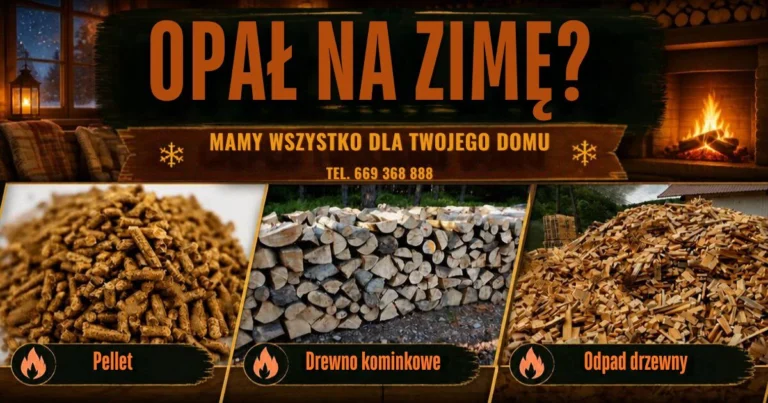 Opał na zimę, Pellet, Odpad drzewny, Drewno kominkowe